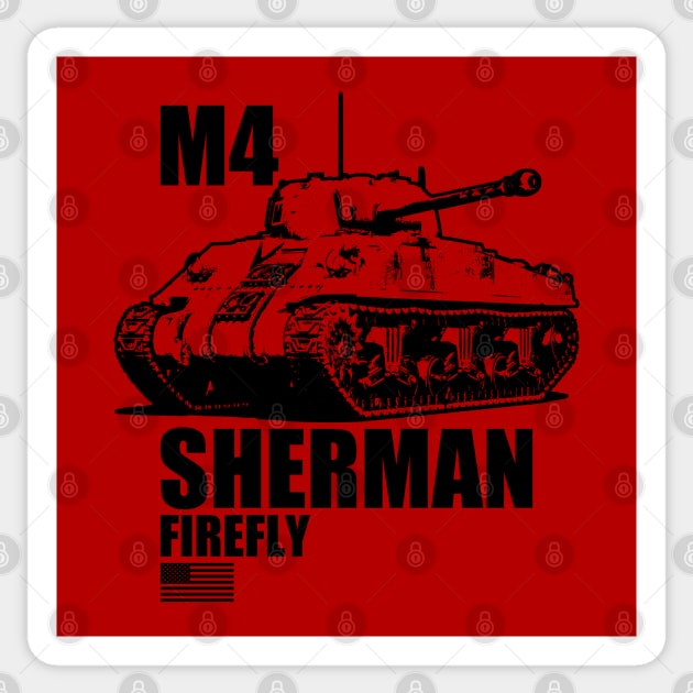 WW2 Sherman Firefly Sticker by TCP